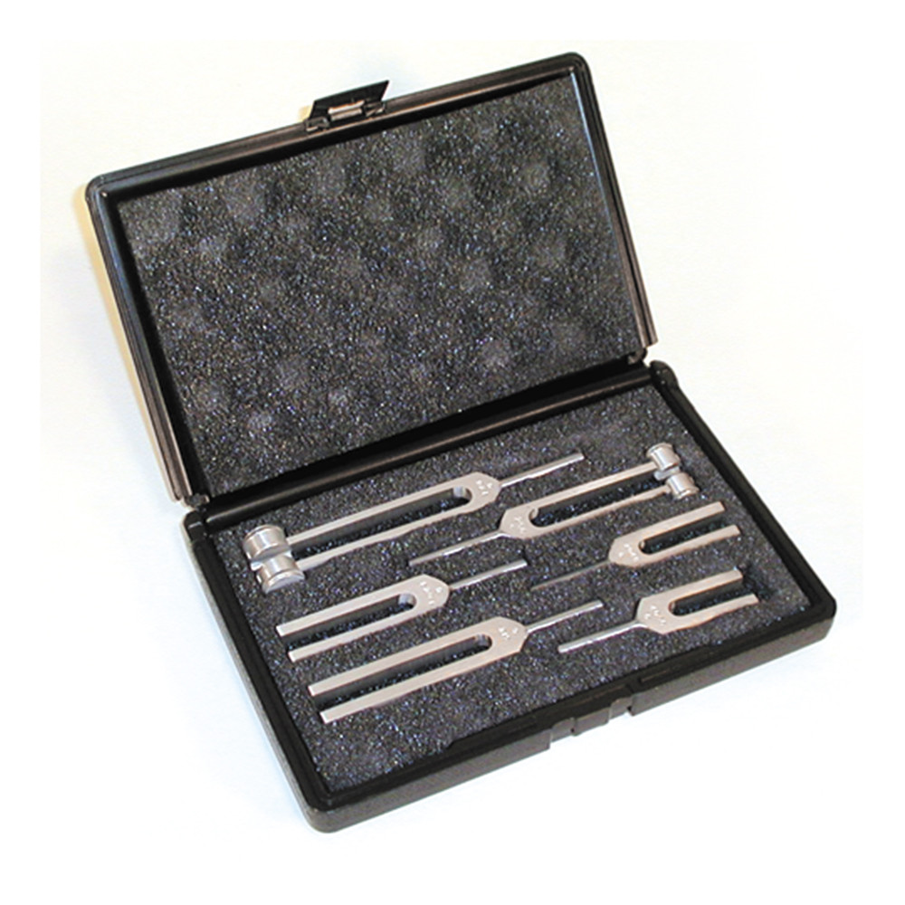 BASELINE TUNING FORKS, 6/SET WITH CASE
